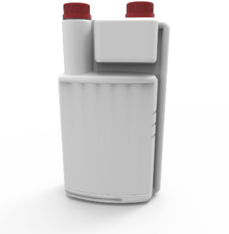 Flacon 1L en PEHD doseur Flacon doseur 1L en PEHD